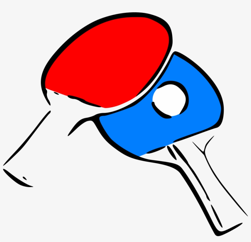 Editing And Editing Of Table Tennis - Table Tennis Clip Art, transparent png #738638