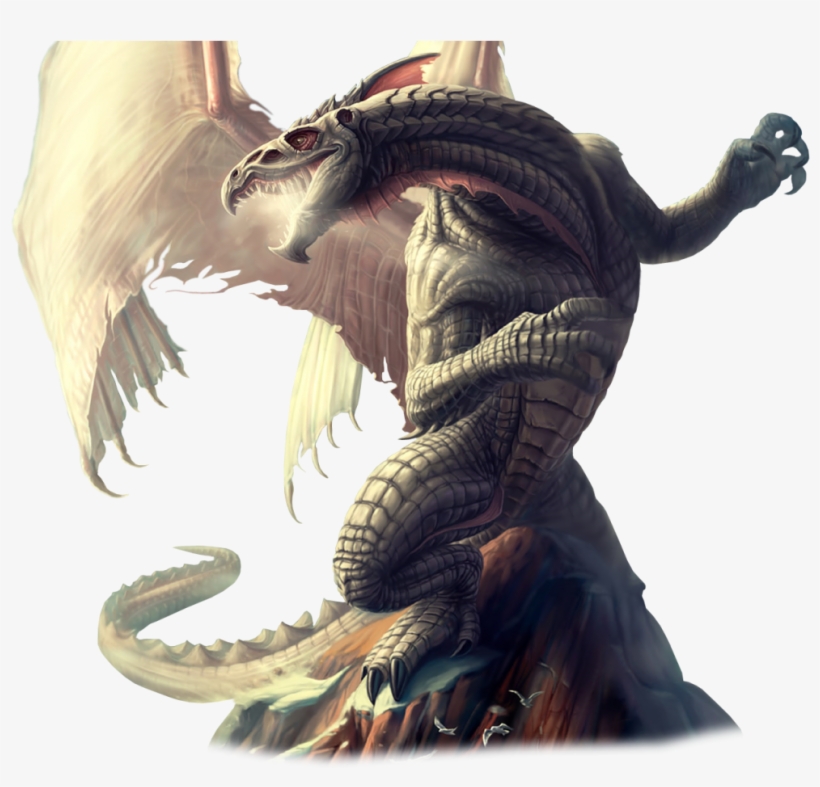 Fantasy Dragon Png Transparent Image - Fantasy Dragon Png, transparent png #738951