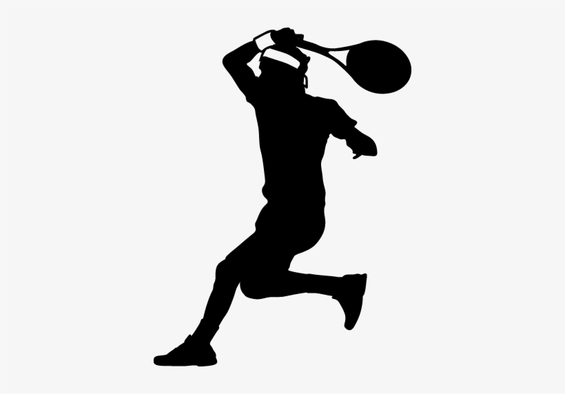 Tennis Stroke Wall Sticker - Horse Rearing Up Silhouette, transparent png #739292