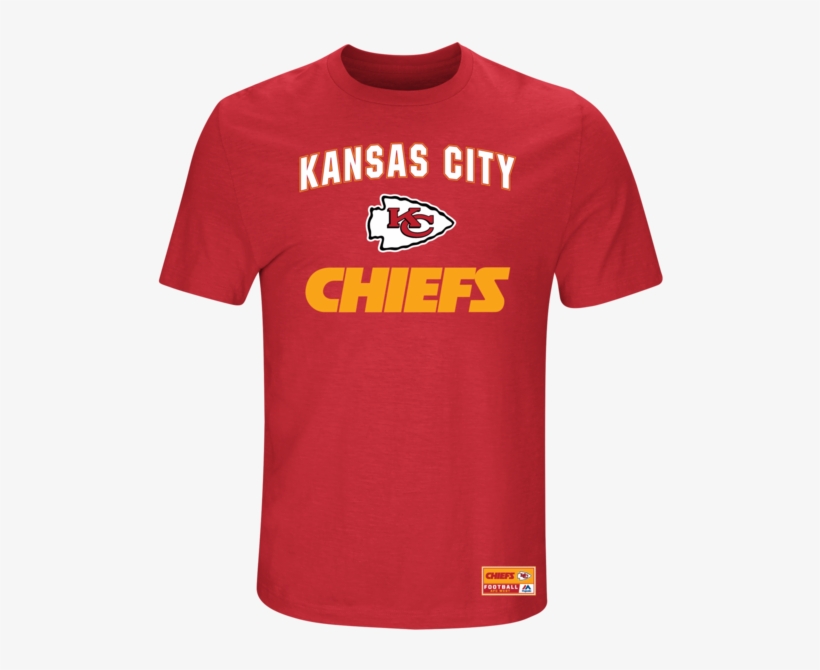 Men's Kansas City Chiefs Majestic Red Line Of Scrimmage - Man Utd 06 07 Kit, transparent png #739295