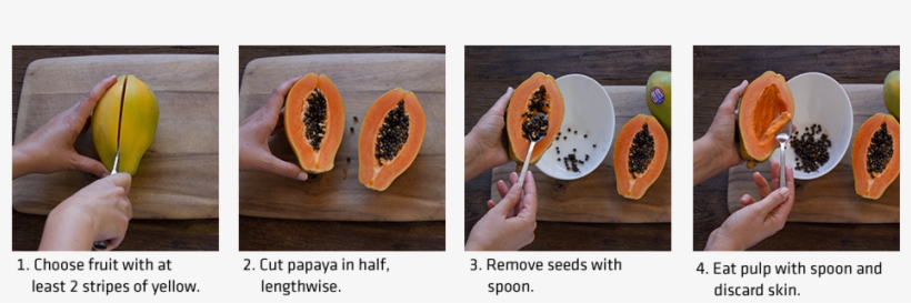 Hot To Cut A Papaya Images - Papaya, transparent png #739666