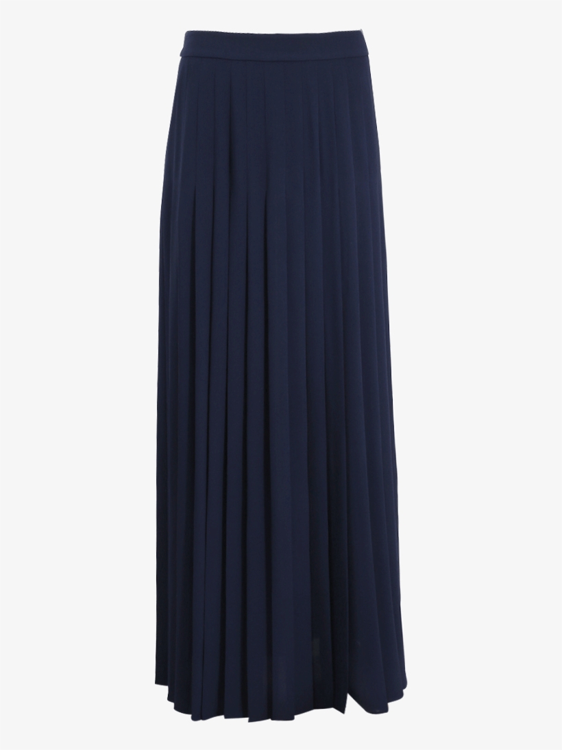 Slashed Pleated Long Skirt - A-line - Free Transparent PNG Download ...