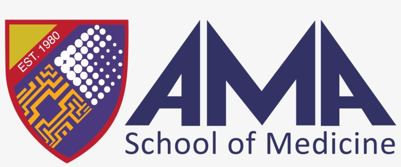 Ama School Of Medicine Official Logo, transparent png #7300083