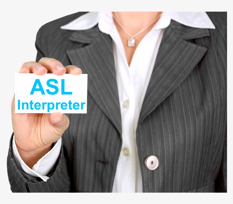 How To Hire An Asl Interpreter, transparent png #7300863