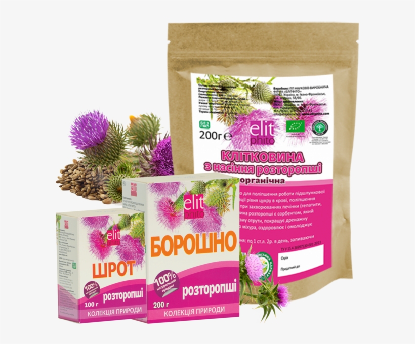 Milk Thistle Flour, transparent png #7301019