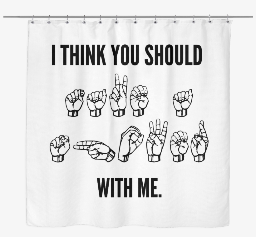 Asl Shower Curtain, transparent png #7301938