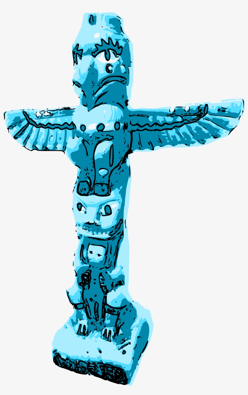 This Free Icons Png Design Of Totem Blues, transparent png #7302268