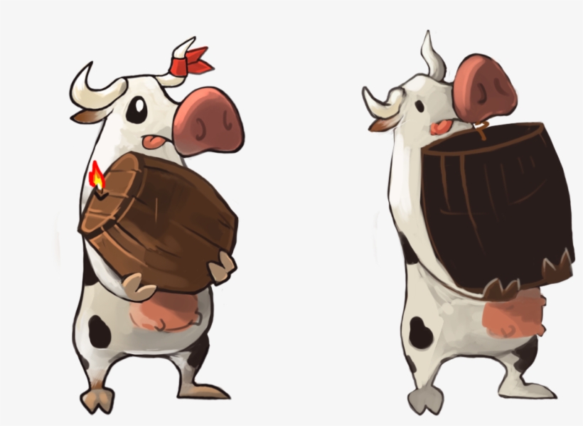 Kamikaze-cow Iso 03, transparent png #7303890