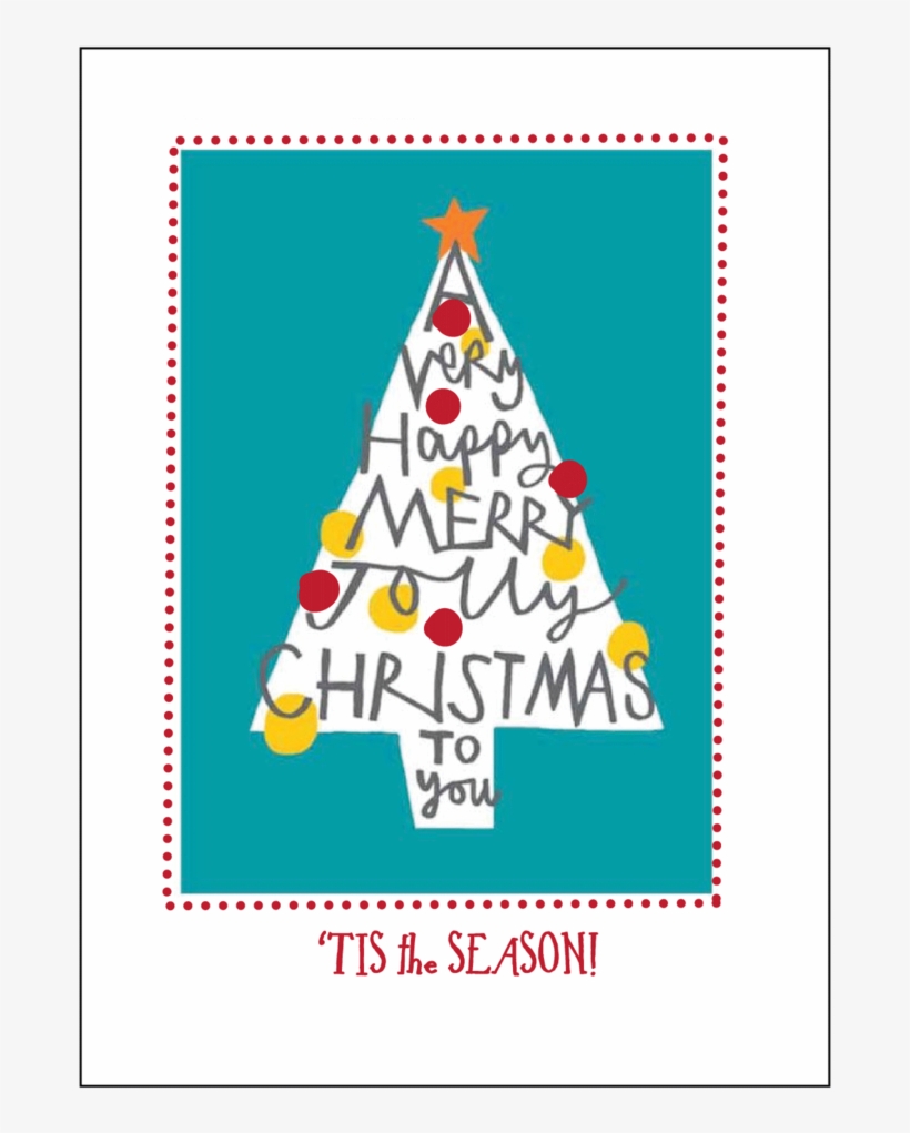 'tis The Season Holiday Card Set, transparent png #7305014