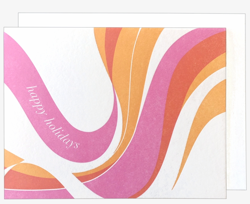 Fillmore Swirl Holiday Card, transparent png #7305072