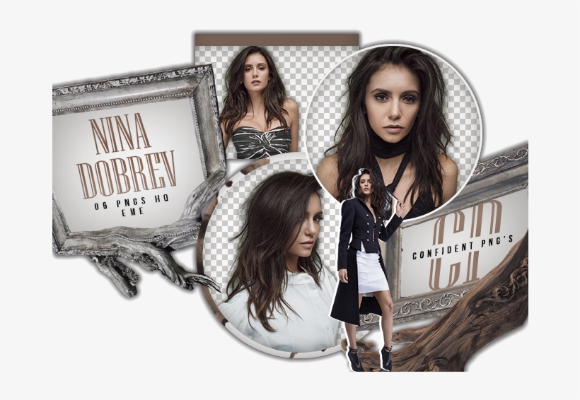 Nina Dobrev Png Pack, transparent png #7308591