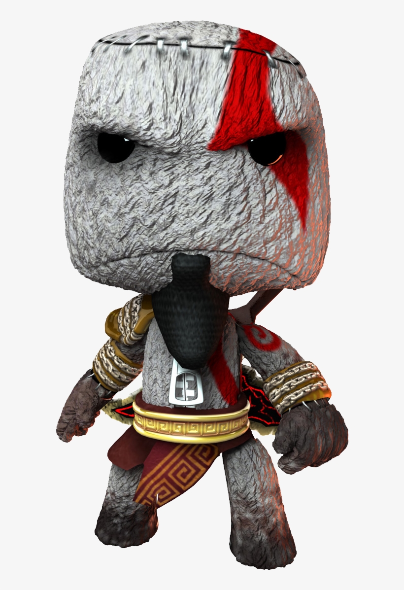 Sackboy Of War, transparent png #7309305
