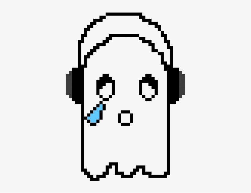 Napstablook, transparent png #7309640