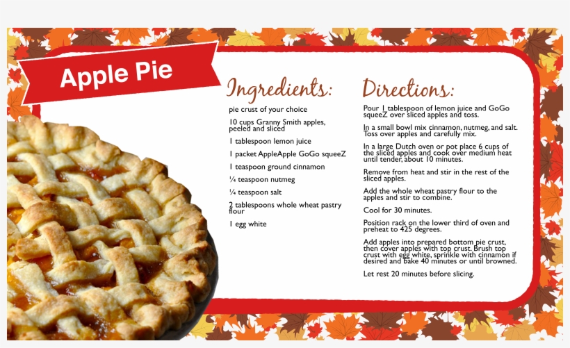 Apple Pie Recipe, transparent png #7310239