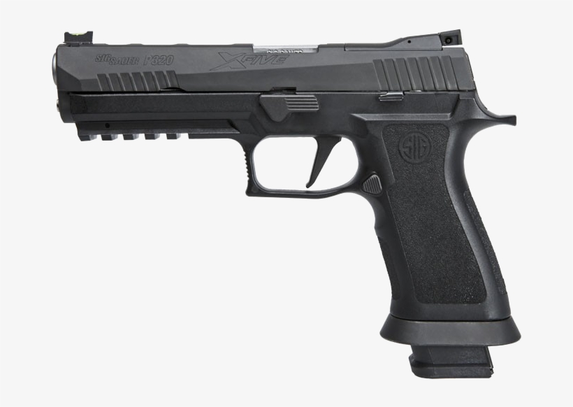 Sig Sauer P320 X-five 9mm Luger, transparent png #7310517