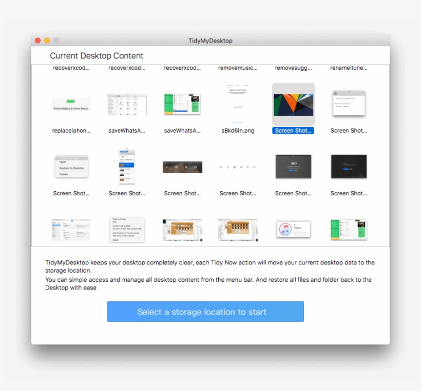 Tidy Mac Desktop Software, transparent png #7310682
