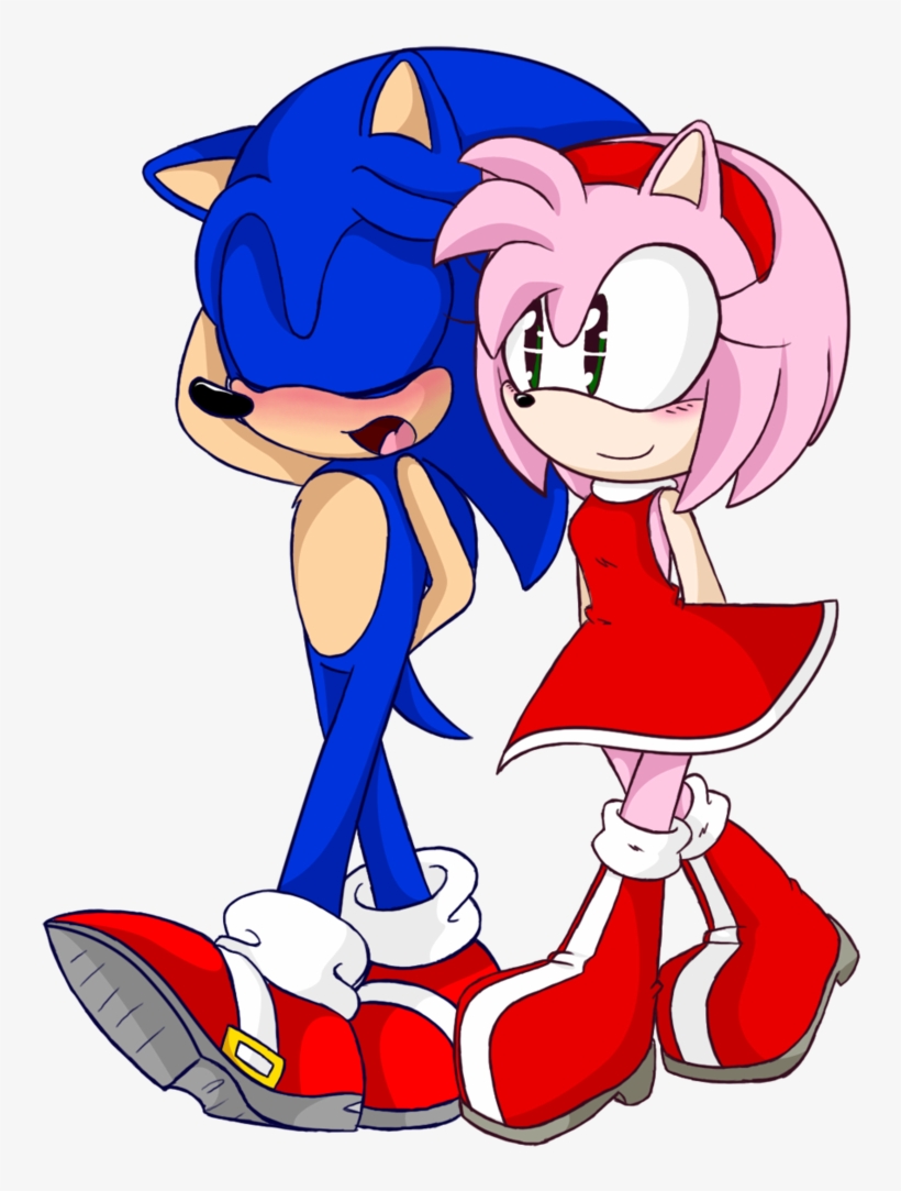 Sonic And Amy Images Sonic Has Something To Say To, transparent png #7312258