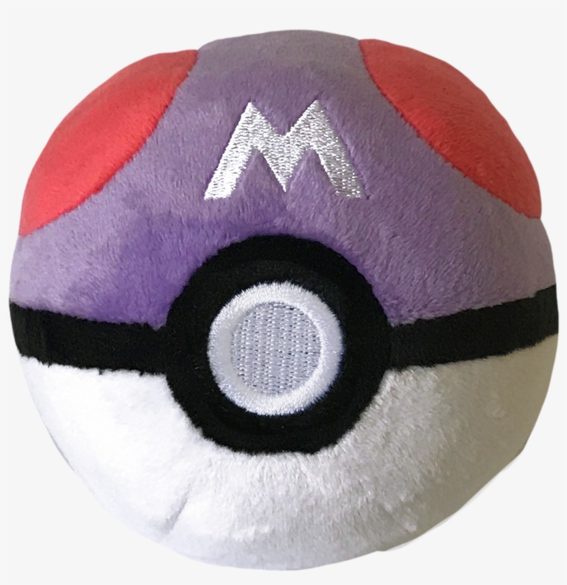 Poke Ball Plush ,master Ball, , Large, transparent png #7313247