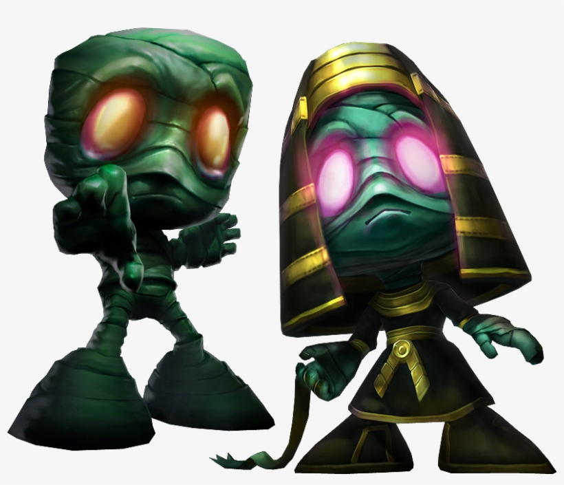Classic Amumu And Pharao Amumu Skin Png Image, transparent png #7314671
