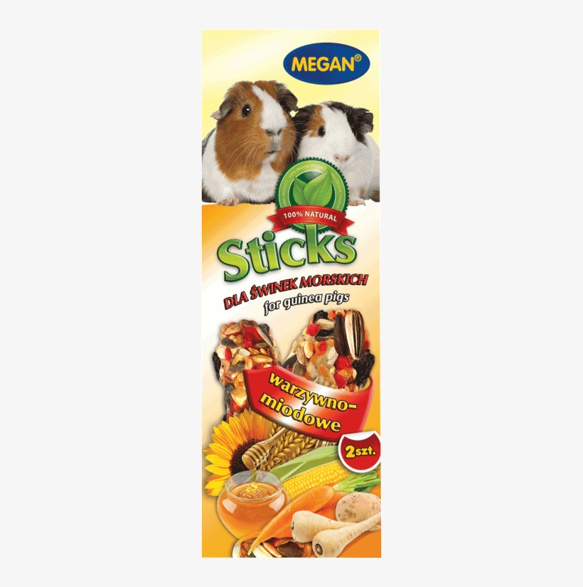 Sticks For Guinea Pig With Vegtables & Honey By Megan, transparent png #7314728