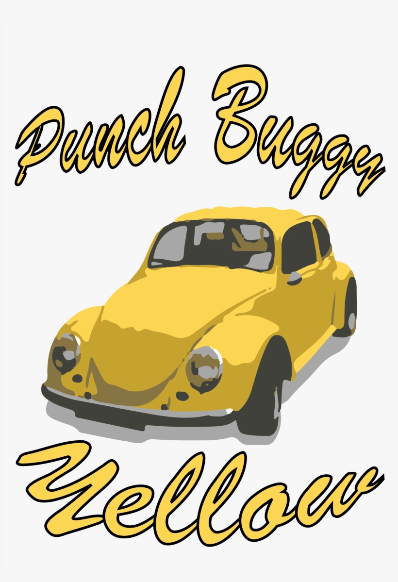 Punch Buggy Yellow, transparent png #7317153