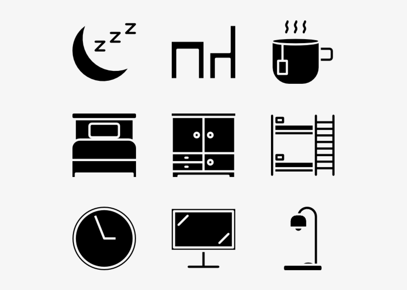 Bedroom, transparent png #7317880