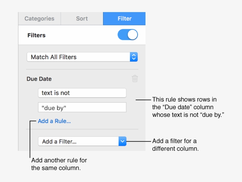 Controls For Creating Filtering Rules, transparent png #7318341