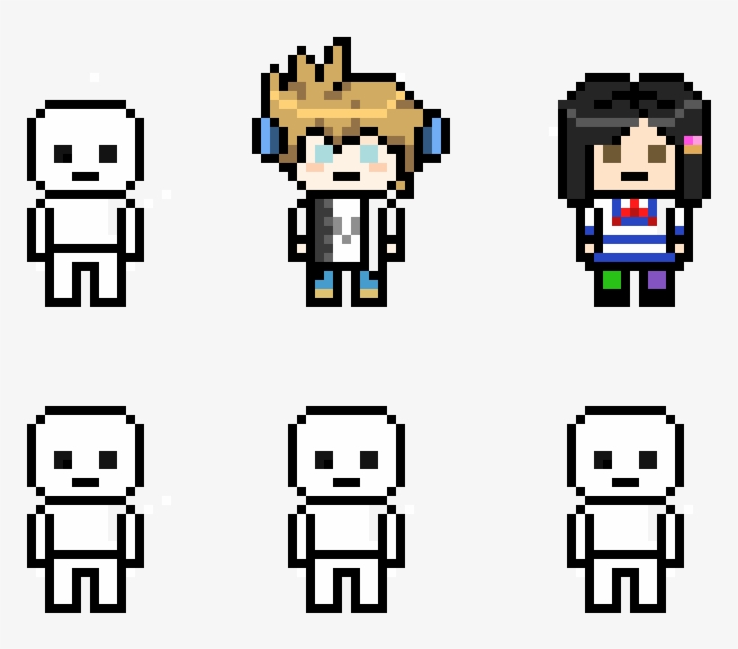 Featured image of post Danganronpa Pixel Sprite Base Grid