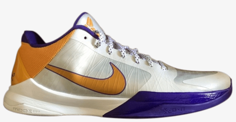 Zoom Kobe 5 'lakers', transparent png #7320716