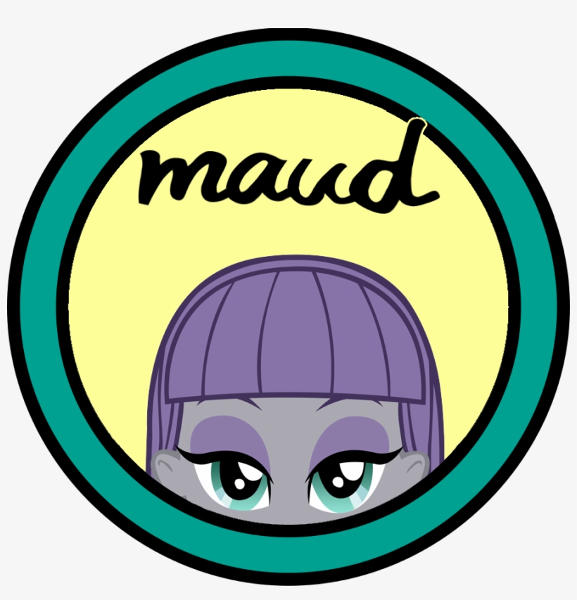 Daria, Equestria Girls, Humanized, Logo, Maud Pie,, transparent png #7321189