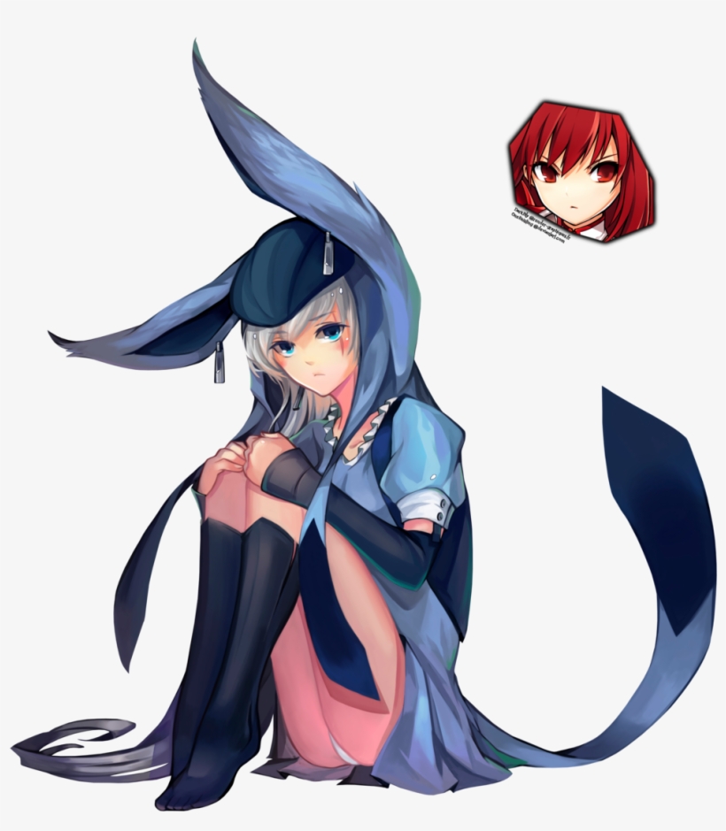 2174361 1448751094476 Rwby Weiss Schnee Glaceon Hoodie, transparent png #7321761