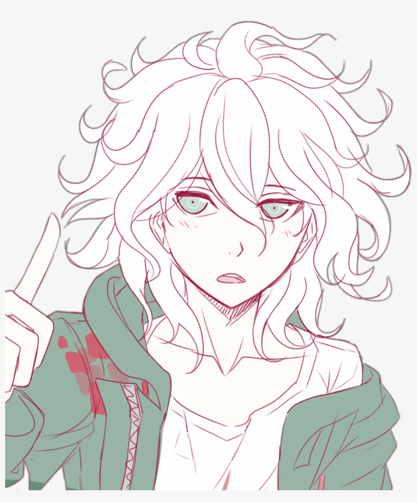 Danganronpa Danganronpa Nagitokomeada Nagito Komaeda, transparent png #7324175