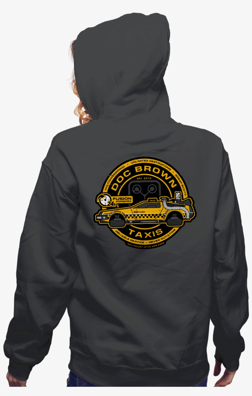 Doc Brown Taxis, transparent png #7327615