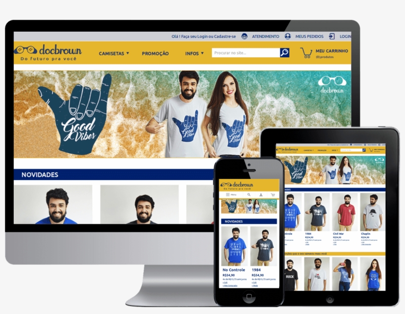 Loja Virtual Magento Responsivo, transparent png #7327811
