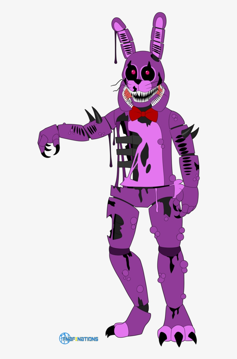 Twisted Bonnie By Fnafnations Pizza Sim, Fnaf Night, transparent png #7328179