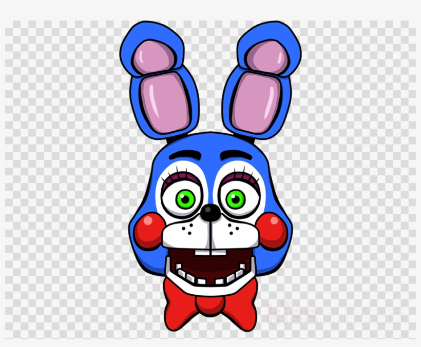 Fnaf Toy Bonnie Head Clipart Five Nights At Freddy's Free Transparent