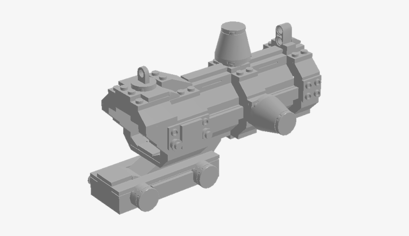 Allens Custom Lego Acog, transparent png #7328750