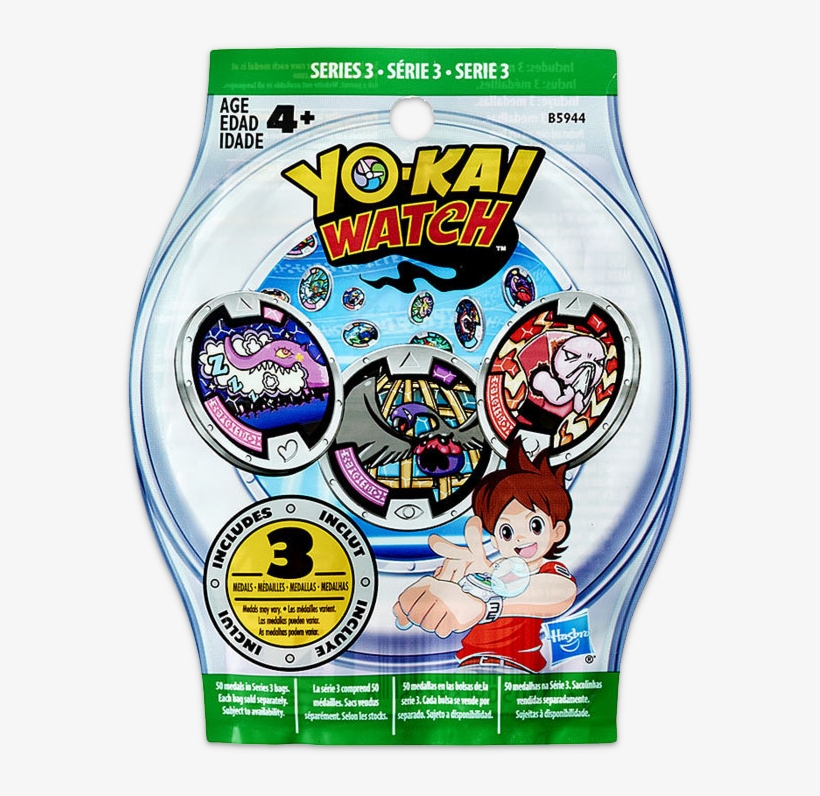 Yo-kai Watch Medals Series, transparent png #7328844