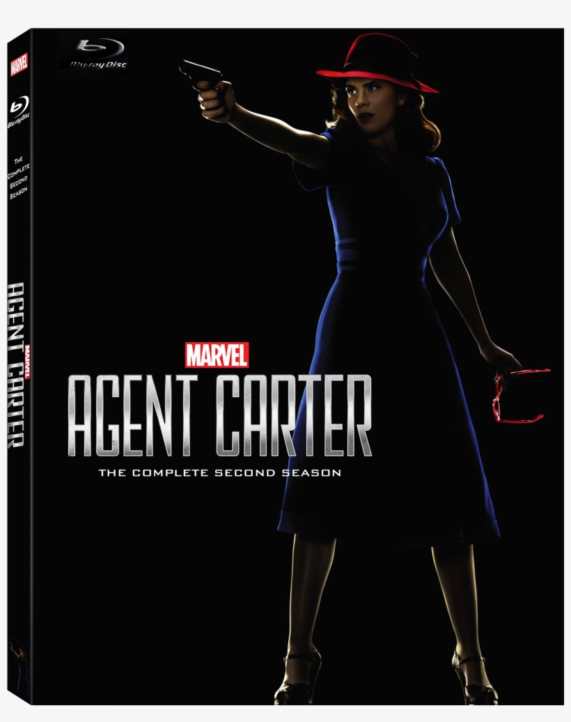 Agent Carter Season Blu Ray Us Concept Marvelstudios, transparent png #7329322