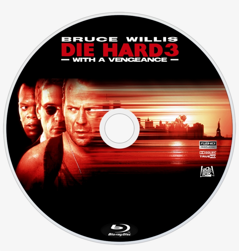 With A Vengeance Bluray Disc Image, transparent png #7329439