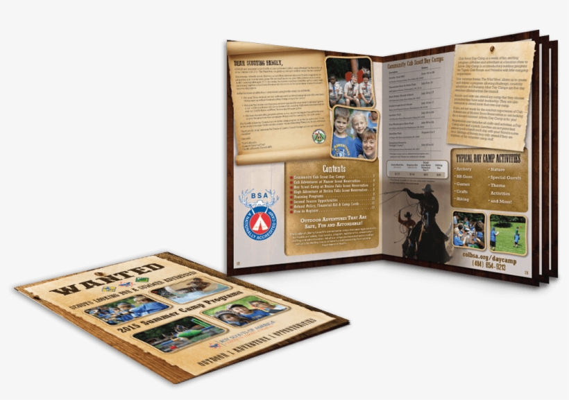 Camp Brochures, transparent png #7331042