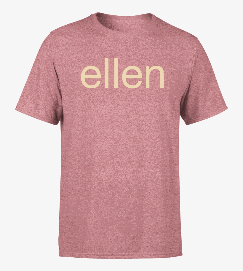 Ellen Show T-shirt Red Front, transparent png #7331271