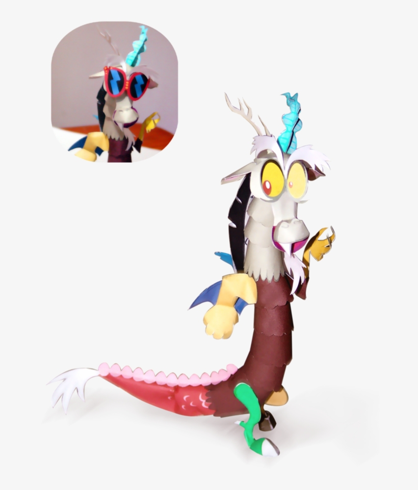 Papercraft Discord, transparent png #7331442