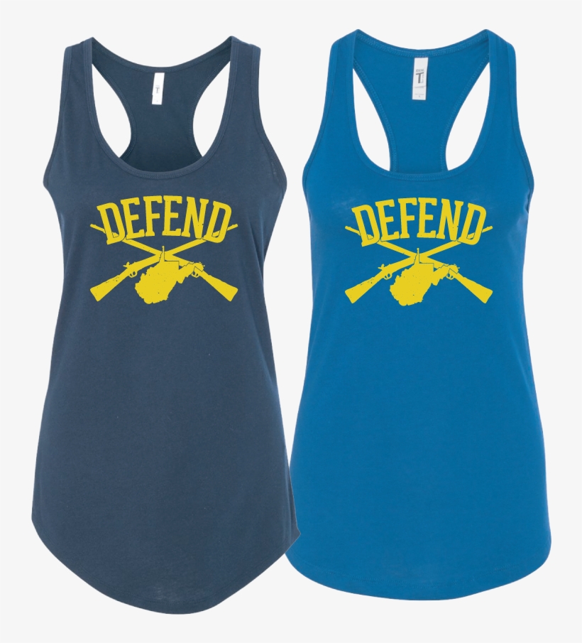 Defend West Virginia "state" Racerback, transparent png #7332038