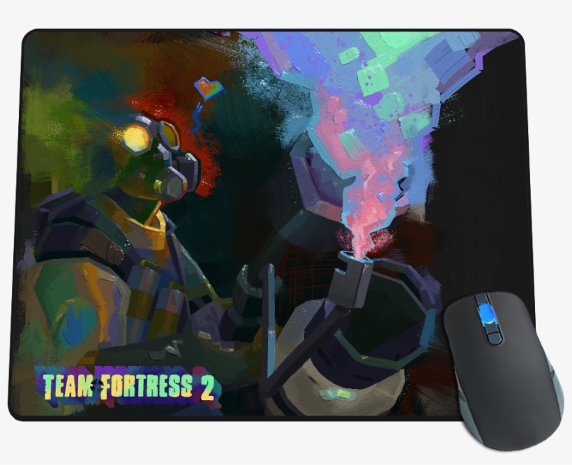 Taste The Flamebow Mousepad, transparent png #7332533