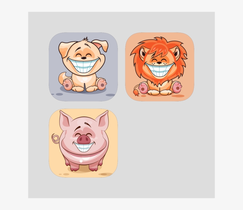 Emoji Animals Bundle 1 On The App Store, transparent png #7333111