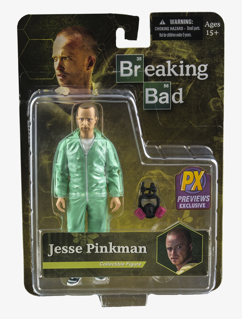 Jesse Pinkman Blue Hazmat Suit Exclusive 6" Action, transparent png #7333227