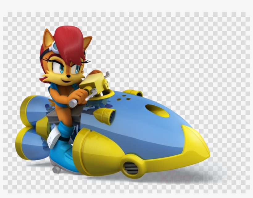 Download Sonic And Sega All Stars Racing Amy Rose Clipart, transparent png #7333549