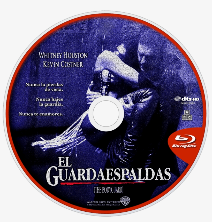 The Bodyguard Bluray Disc Image, transparent png #7334322