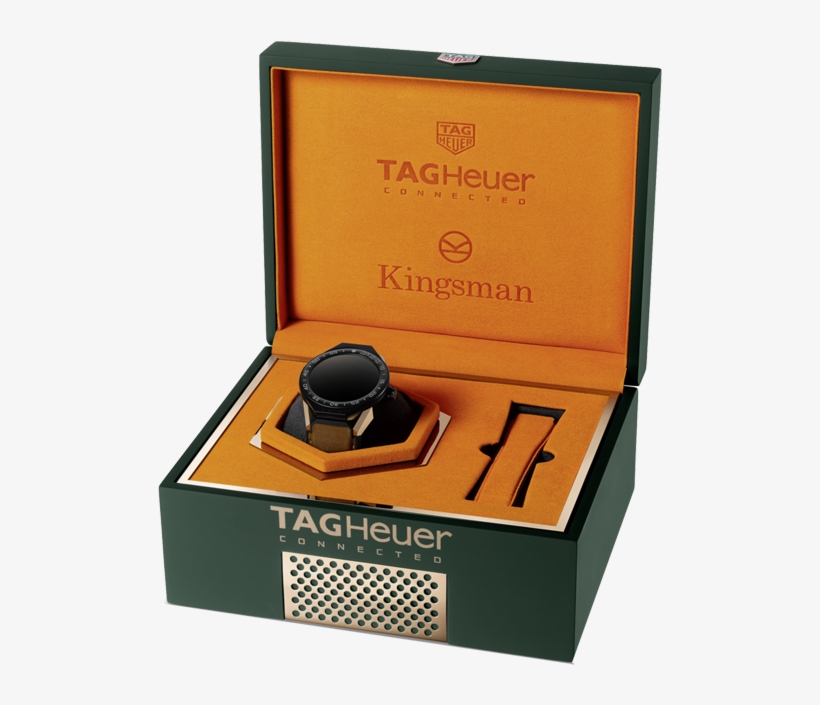 Tag Heuer Connected Modular 45 Kingsman Special Edition, transparent png #7336622